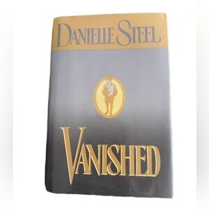 Danielle Steel 'Vanished' Coffee Table Book - Black and Gold
